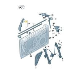8T8837073 Volkswagen Clip