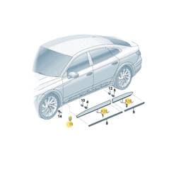 WHT008864 Volkswagen Speed Nut