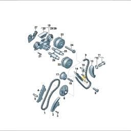 WHT008987 Volkswagen Pin (16)