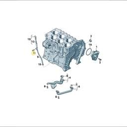 N90989902 Volkswagen Oval Socket Head Bolt
