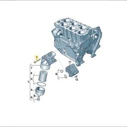 N10036203 Volkswagen Hexagon Head Bolt