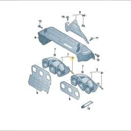 N0445203 Volkswagen Repair Kit EGT