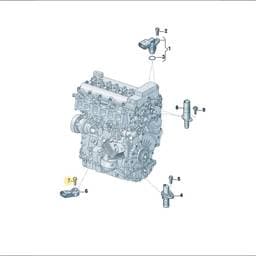 N0102725 Volkswagen Hexagon Bolt