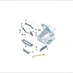N90129301 Volkswagen Hose