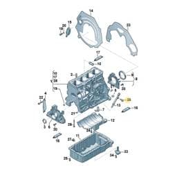 N10104501 Volkswagen 12-Point Head Bolt