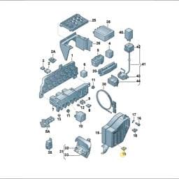 8L0998131 Volkswagen Fuse