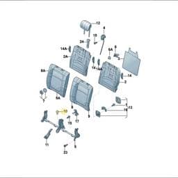 N90951501 Volkswagen Socket Head Bolt