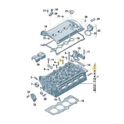 N90836002 Volkswagen Fresh Air Flap