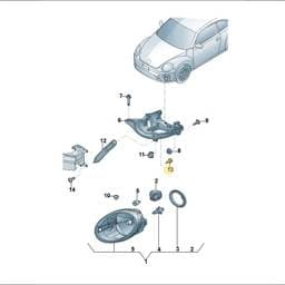 N91034501 Volkswagen Hexagon Bolt