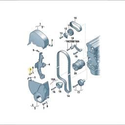 N90215602 Volkswagen Screw