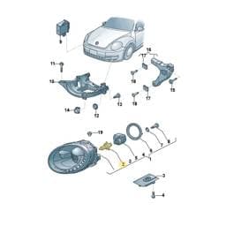 8R0941235 Volkswagen Gas Discharge Lamp