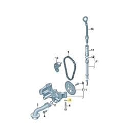 N0122345 Volkswagen Spring Washer