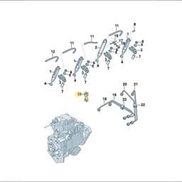N10255301 Volkswagen Socket Head Bolt