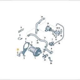 N90444601 Volkswagen Control Unit
