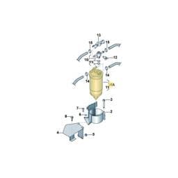 1J0127401A Volkswagen Fuel Filter