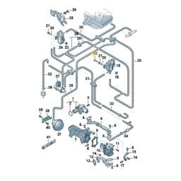 N90693702 Volkswagen Oval Hexagon Socket Head Bolt