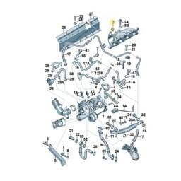 N90369001 Volkswagen Hexagon Nut