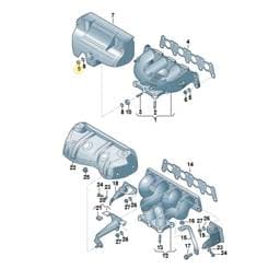 N10005204 Volkswagen Socket Head Bolt