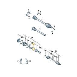 N90996501 Volkswagen Backrest Adjustment Handle