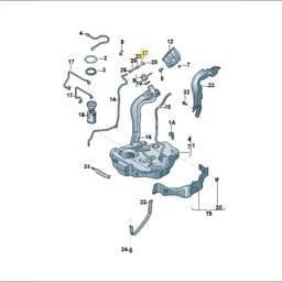 N10303504 Volkswagen Hose