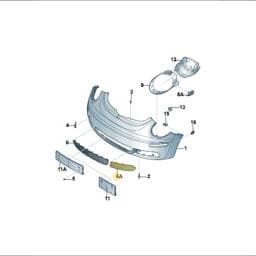 N90267404 Volkswagen Backrest Adjustment Handle