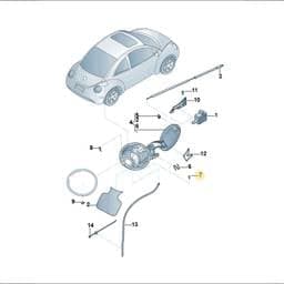 N10419401 Volkswagen Panel Bolt