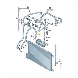 N10414402 Volkswagen Socket Head Bolt