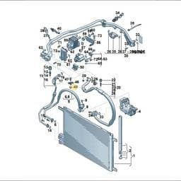 N90994601 Volkswagen Expanding Nut