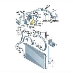 85E816682J Volkswagen Expansion Valve