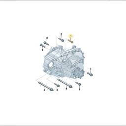 WHT009040 Volkswagen Double Hexagon Bunch Screw