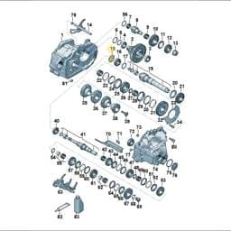 WHT009974 Volkswagen Oil Thrower