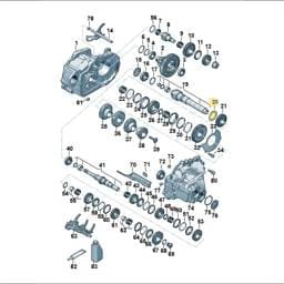 WHT009371A Volkswagen Thrust Washer