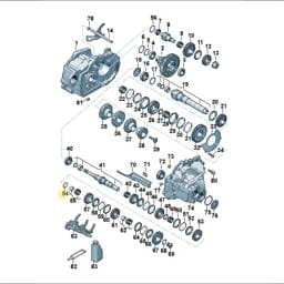 WHT009458 Volkswagen Thrust Washer