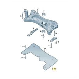 N91245101 Volkswagen Spreader Rivet
