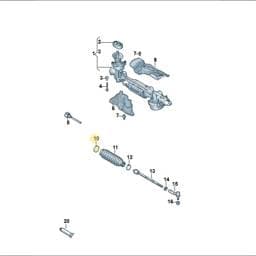 N10862201 Volkswagen Clamp