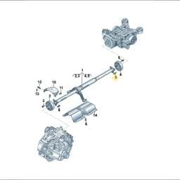 WHT005179 Volkswagen 12-Point Head Bolt