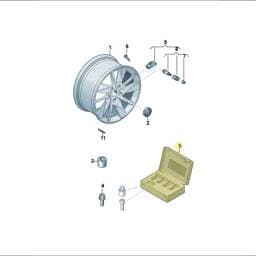 WHT001814 Volkswagen Wheel Bolt