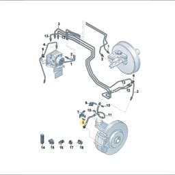 N10703001 Volkswagen Hexagon Flange Screw