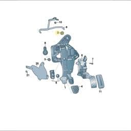 N91110801 Volkswagen Hexagon Head Bolt