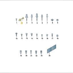 WHT004890 Volkswagen Weld Screw