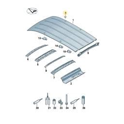 WHT004908 Volkswagen Socket Head Bolt