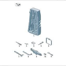 N91255501 Volkswagen Blind Rivet Stud