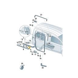 AKL38103550 Volkswagen Cellphone Mounting Bracket