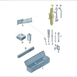 5QF011031F Volkswagen Jack