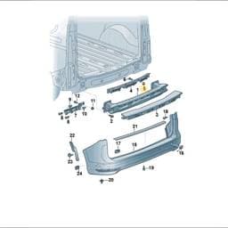 WHT000713 Volkswagen Nut