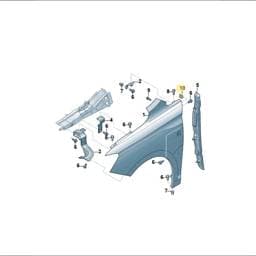 N90688703 Volkswagen Speed Nut