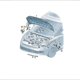 WHT000425 Volkswagen Hexagon Socket Oval Headbolt