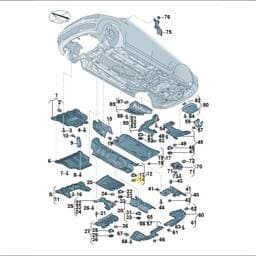N90796502 Volkswagen Clamping Washer