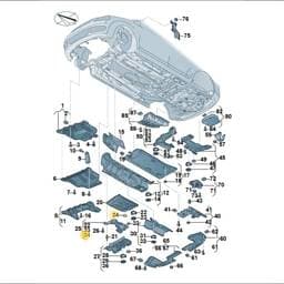 WHT001156 Volkswagen Shim