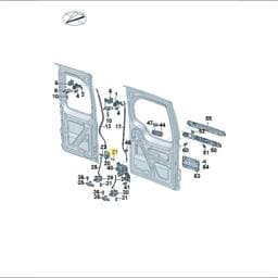 N10569401 Volkswagen Hexagon Socket Head Bolt